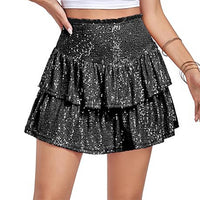 Sequin Performance Sequin Dance Skirt