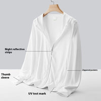 UV Protection Breathable Ice Silk Sun-protective Clothing