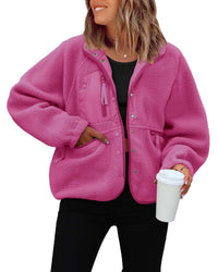 Polar Fleece Sports And Leisure Sweater Jacket Top