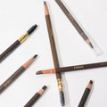 Natural Shaping Machete Smudge-proof Double-ended Eyebrow Pencil