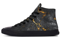 High Top Canvas Shoes For Printing Lovers