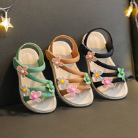 Girls' Foreign Style Anti Slip Soft Sole Sandals