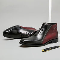 High-top Doc Martens Fashion Men's Leather Overalls