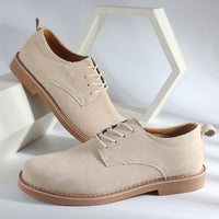 Plus Size Leather Casual Low-top Work Shoes