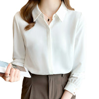 White Shirt Women's Long Sleeve