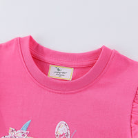 Embroidered Pattern Kids' Short-Sleeve T-Shirt