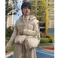Women's Loose High-end Padded Vest-style Jacket