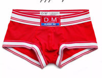 DM Men's Quick-drying Striped Boxers