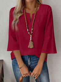 Elegant Fashion Solid Color Loose Shirt