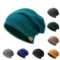 Three-color Women's Outdoor Knitted Hat