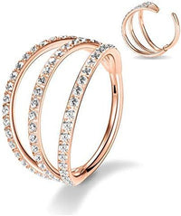 316L Stainless Steel Seamless Ring Multi-functional Ring
