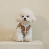New Warm Lamb Wool Flower Dog Sweater