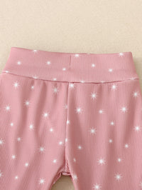 Infant Chilren Waistcoat Bell-bottom Pants Suit