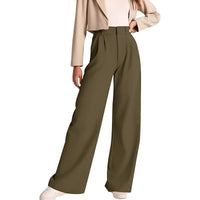Women's High-waisted Casual Trousers