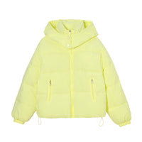 Winter Hooded Slim-fitting Cotton-padded Jacket Fashionable Stylish