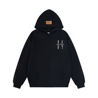Loose Casual Letters Embroidered Hoodie