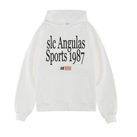 Fashion Printing Velvet Padded Hooded Sweatshirt Men