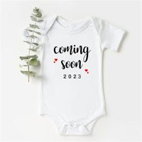 Baby Alphabet Print Newborn White Triangle Bodysuit