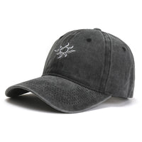 Outdoor Korean Style Fashionable Embroidery Sun Hat All-matching