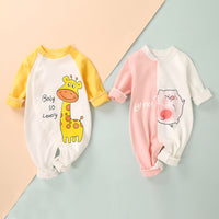 Long-sleeved Romper Girl Baby Clothes Autumn Suit