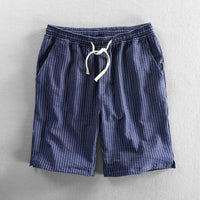 Men's Striped Casual Loose Straight Pants