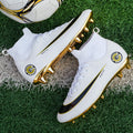 Training Special High-top Gold-plated Bottom Football Shoes