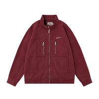 Ins American Vintage Overalls Jacket Coat