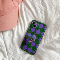 European And American Retro Diamond Phone Case