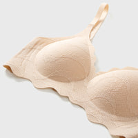 Lace Wireless Seamless Nylon Bra