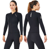 New 2MM Diving Suit Split Top With Long Sleeves