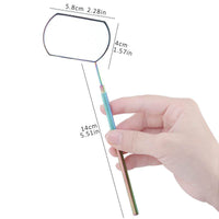 Eyelash Extension Handheld Inspection Glass Rectangular