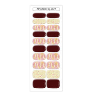 Candy Color UV Semi-cured Nail Stickers