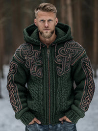 Mens Polyester 3D Digital-Print Hoodie