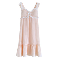 Solid Color Slip Nightdress Women's Casual Cool