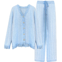 Tassel Soft Comfortable Velvet Thick Warm Loungewear