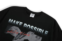 Creative Abstract Printing Short-sleeved T-shirt For Men