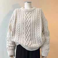 Women's Loose Outerwear Sweater Top