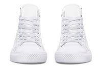 Printed Couple High-top Canvas Shoes