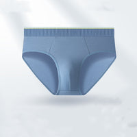 Men's Underwear Silk Briefs Men's Summer Blended Cotton Breathable Antibacterial Ice Silk