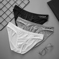 Fashion Low Waisted Shorts U Pouch Solid Color Single Layer Sweat Absorption