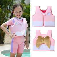 Beginner Anti-drowning Arm Floats Long White Silk Sleeves Life Jackets