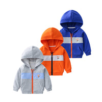 Fashionable And Simple Cartoon Children's Thin Coat