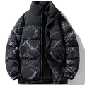 Cold-proof Stand Collar Winter Cotton Coat For Men