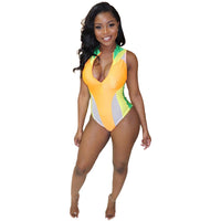 Europe And The United States One Piece Swimsuit Nightclub Wear