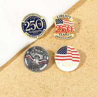 Creative Personality Flag Element Brooch