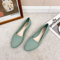Baotou Sandals Women Summer Fashion Outdoor Anti-slip Flat Crystal