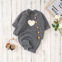 Cute Jumpsuit Suit Autumn Baby Bodysuit Romper