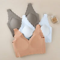 Wireless Seamless Ultra-thin Push-up Bra