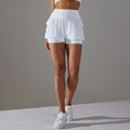 Women's Double-sided Yoga Fitness Shorts Double Layer