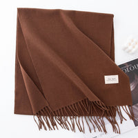 Artificial Cashmere Scarf Female Warm Shawl